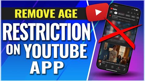 how to put age restriction on youtube